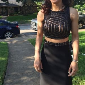 Beautiful Back Formal with Sequin Top